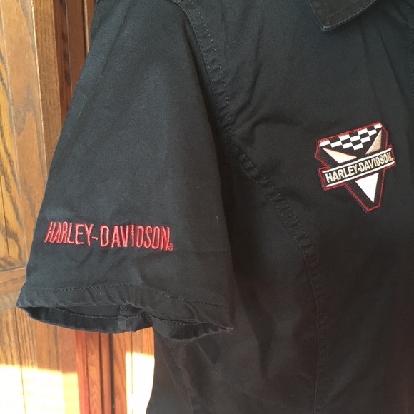 🌟FINAL Price🌟Harley Davidson Woman’s Blouse - Picture 3 of 5